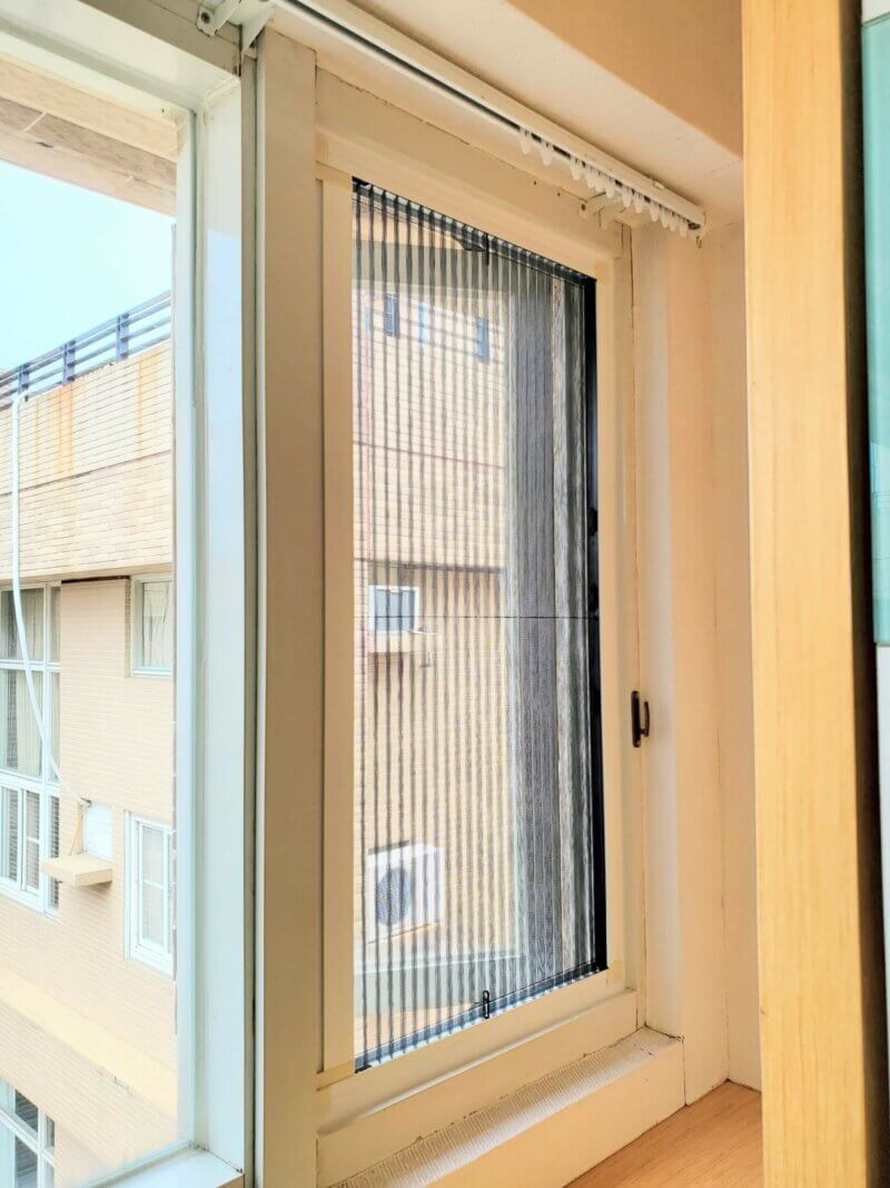 台南市永康區中山東路 推射窗 折紗窗 安裝