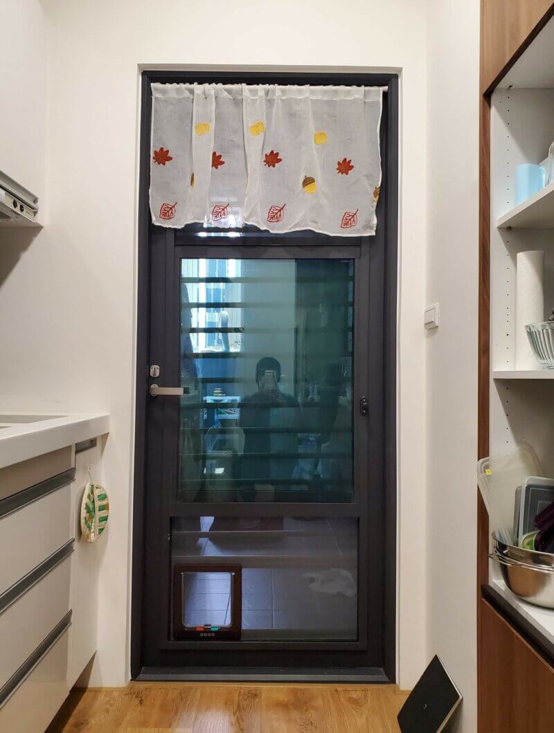 三合一通風門安裝貓門