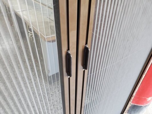 台南市 開元寺 食堂 無障礙摺疊紗門 規劃 安裝