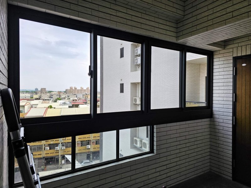 台南新化長青街 陽台窗 設計 隔音窗 規劃 氣密窗 安裝
