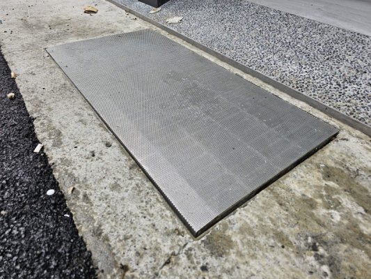 不鏽鋼水溝蓋網 安裝 格柵水溝蓋 台南市安南區安和路