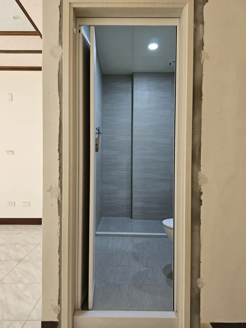 折疊門展開後通行寬度