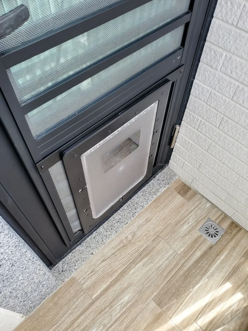 狗門與三合一通風門結合