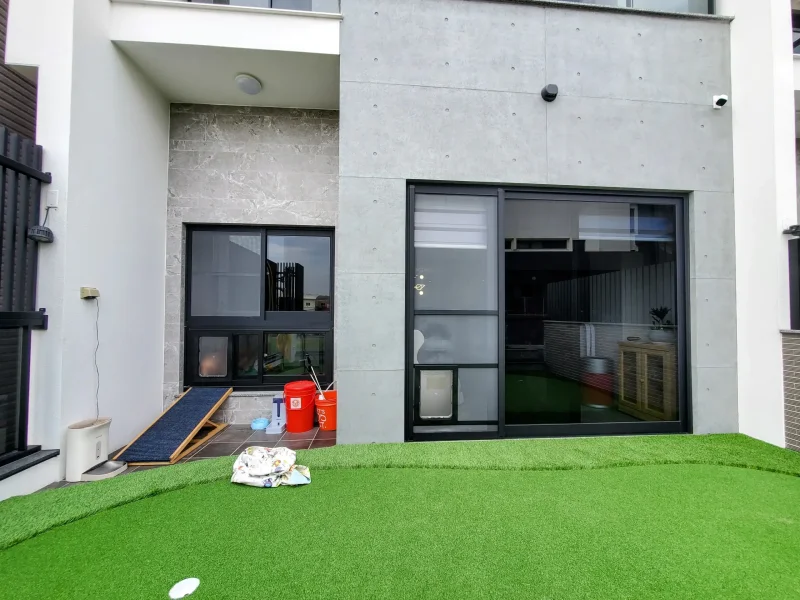 狗門與大露台整體空間展示