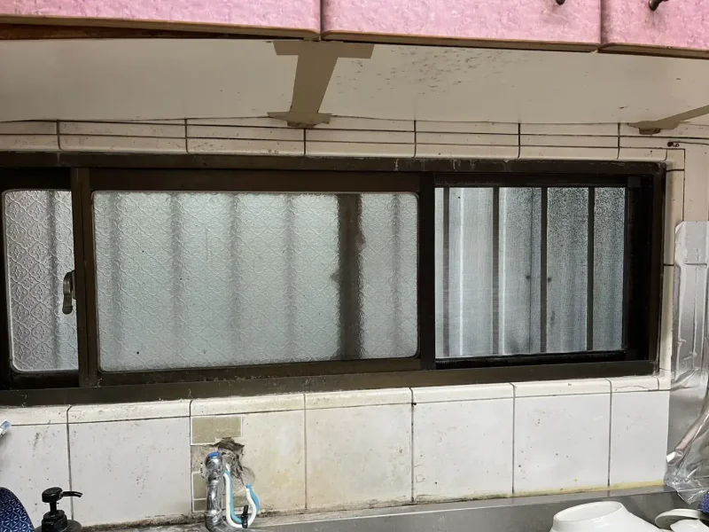 客戶傳來的換窗前評估照片