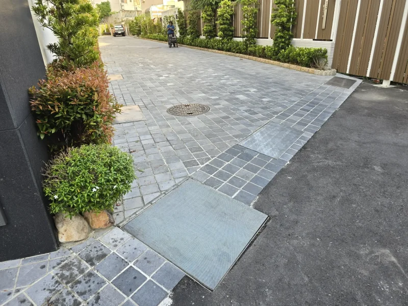 台南麻豆陶喜悠朵社區水溝防蚊網改善工程完工照