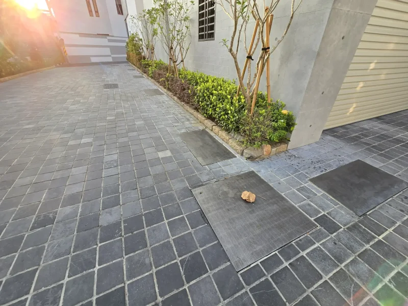 不鏽鋼水溝蓋防蚊網，有效阻擋細小雜物掉入