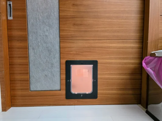 貓門：隱藏式口袋門