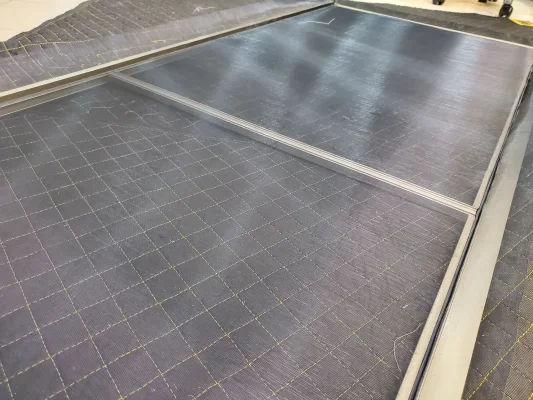 奈米易潔技術紗網特寫