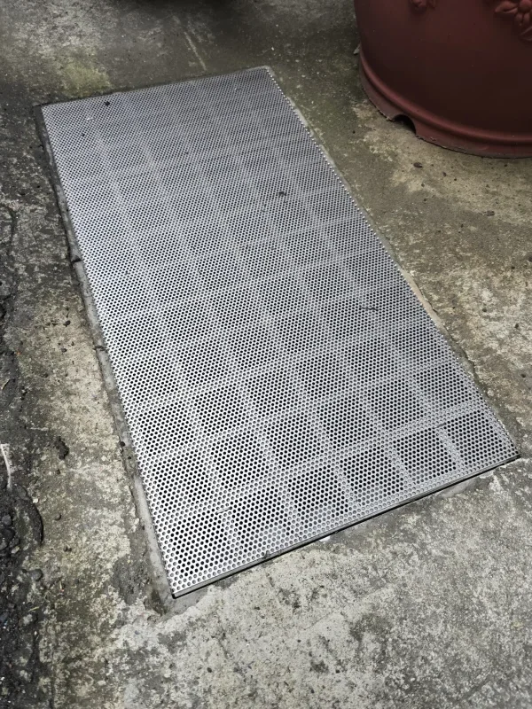 不鏽鋼網孔近拍