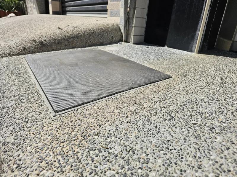 新年首施作,守護家園的水溝蓋網
