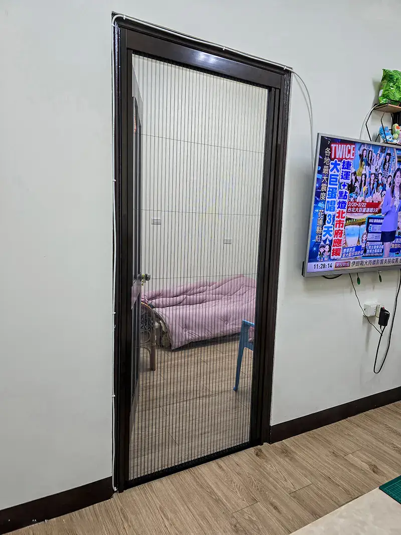有愛無礙設計更安心:孝親房紗門安裝