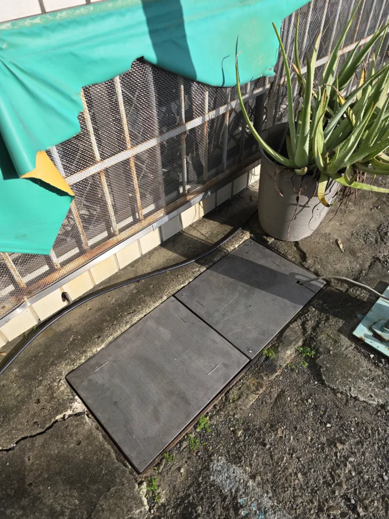 中西區衛生所預防登革熱水溝防蚊網